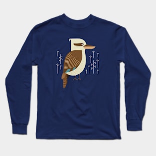 Laughing Kookaburra, Bird of Australia Long Sleeve T-Shirt